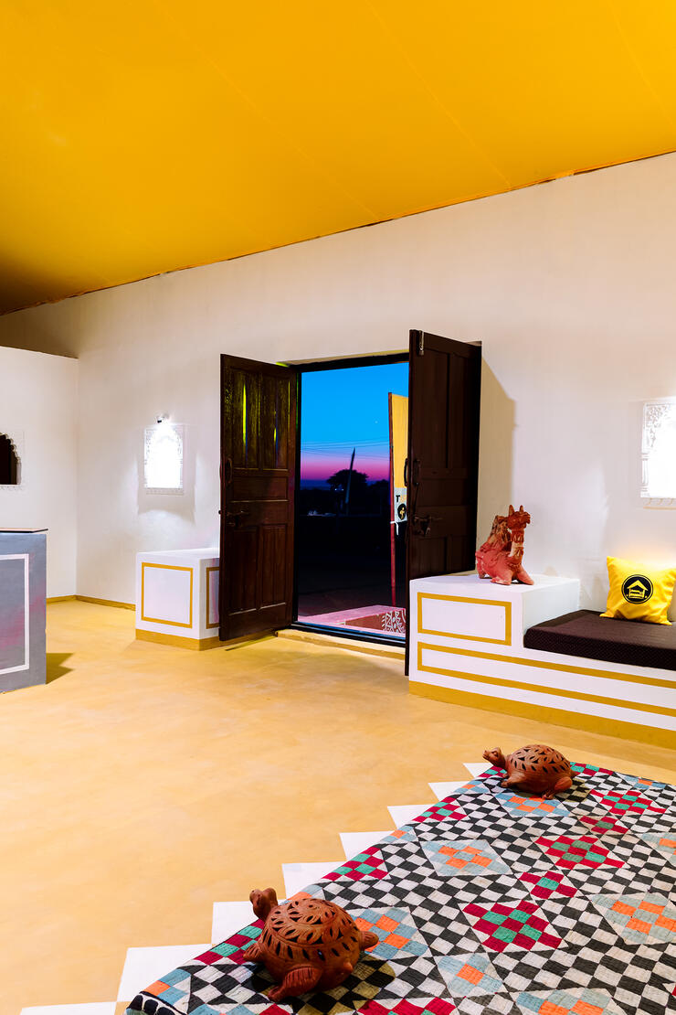 Resort reception